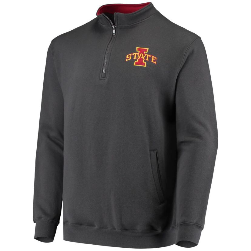 NCAA Iowa State Cyclones Tortugas Logo Quarter-Zip Jacket