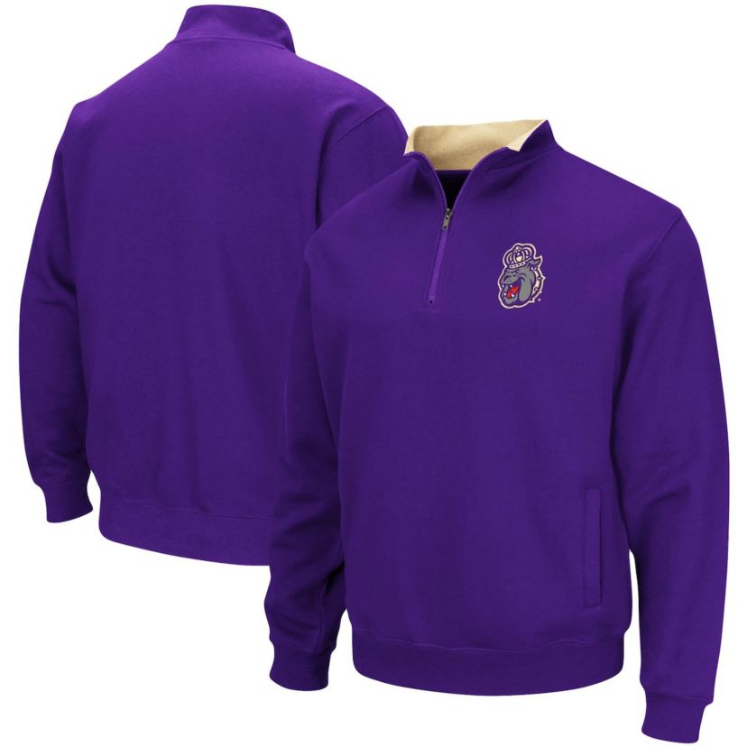 NCAA James Madison Dukes Tortugas Logo Quarter-Zip Jacket
