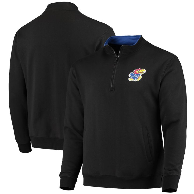 NCAA Kansas Jayhawks Tortugas Logo Quarter-Zip Jacket