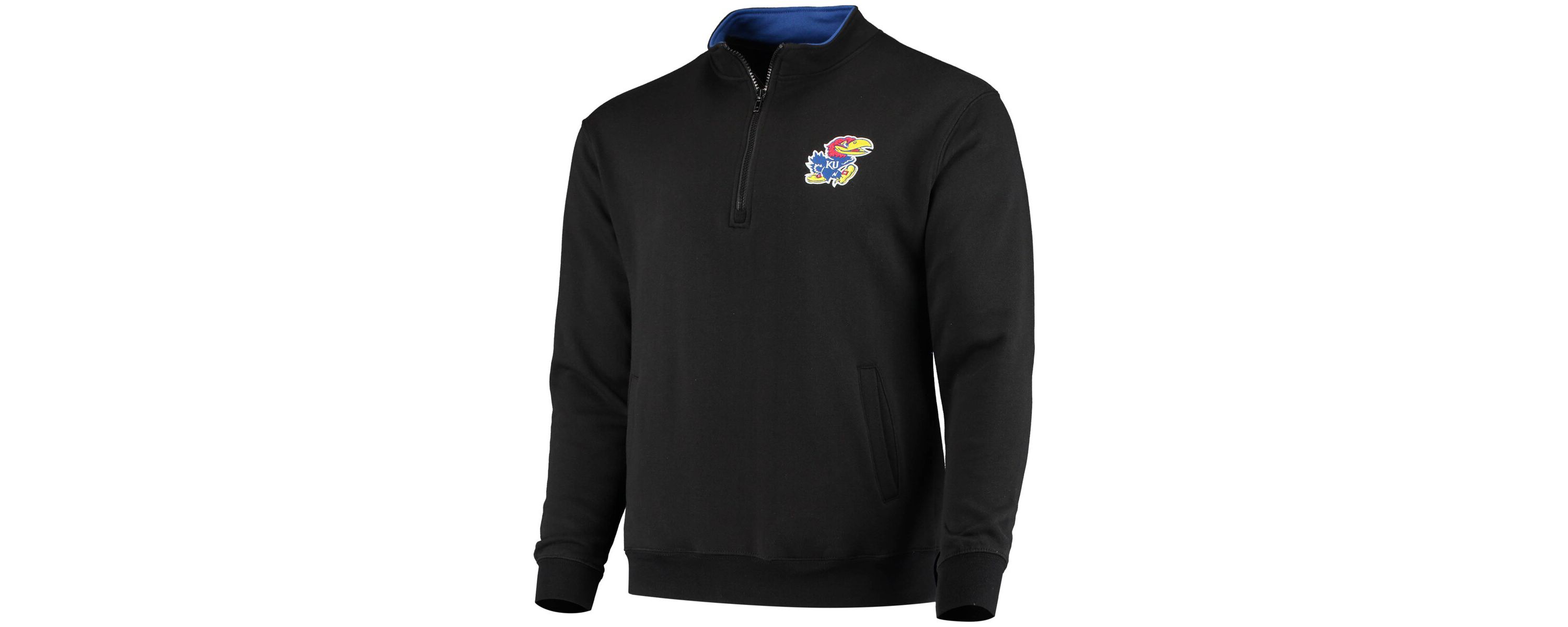 NCAA Kansas Jayhawks Tortugas Logo Quarter-Zip Jacket
