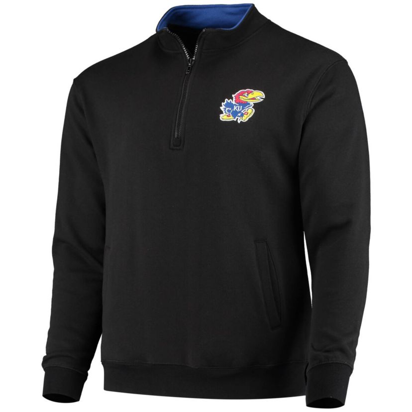 NCAA Kansas Jayhawks Tortugas Logo Quarter-Zip Jacket