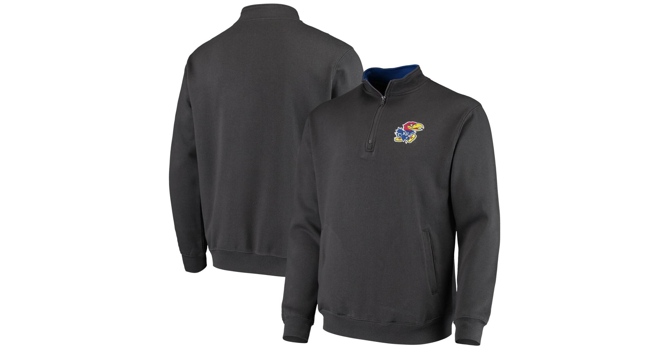 NCAA Kansas Jayhawks Tortugas Logo Quarter-Zip Jacket