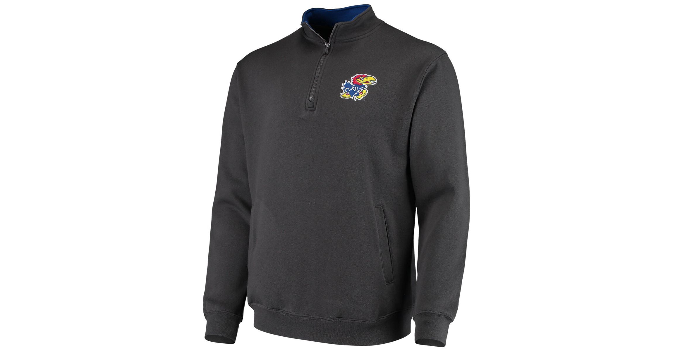 NCAA Kansas Jayhawks Tortugas Logo Quarter-Zip Jacket