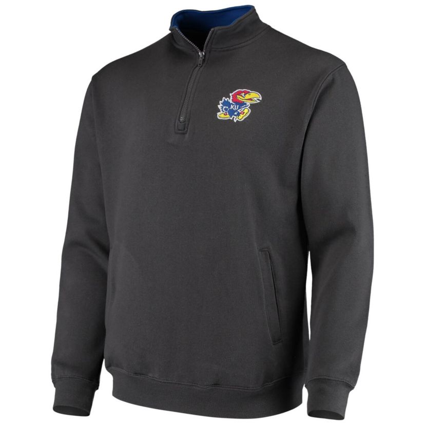 NCAA Kansas Jayhawks Tortugas Logo Quarter-Zip Jacket