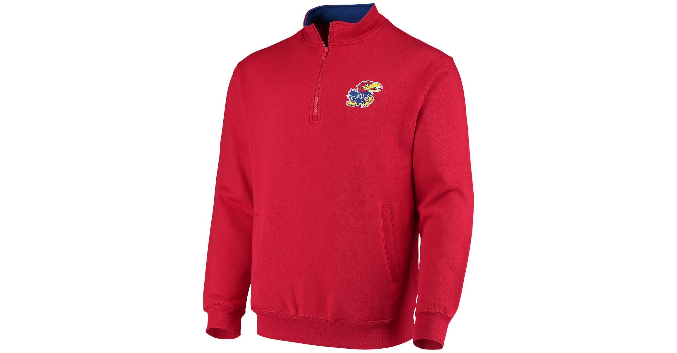 NCAA Kansas Jayhawks Tortugas Logo Quarter-Zip Jacket