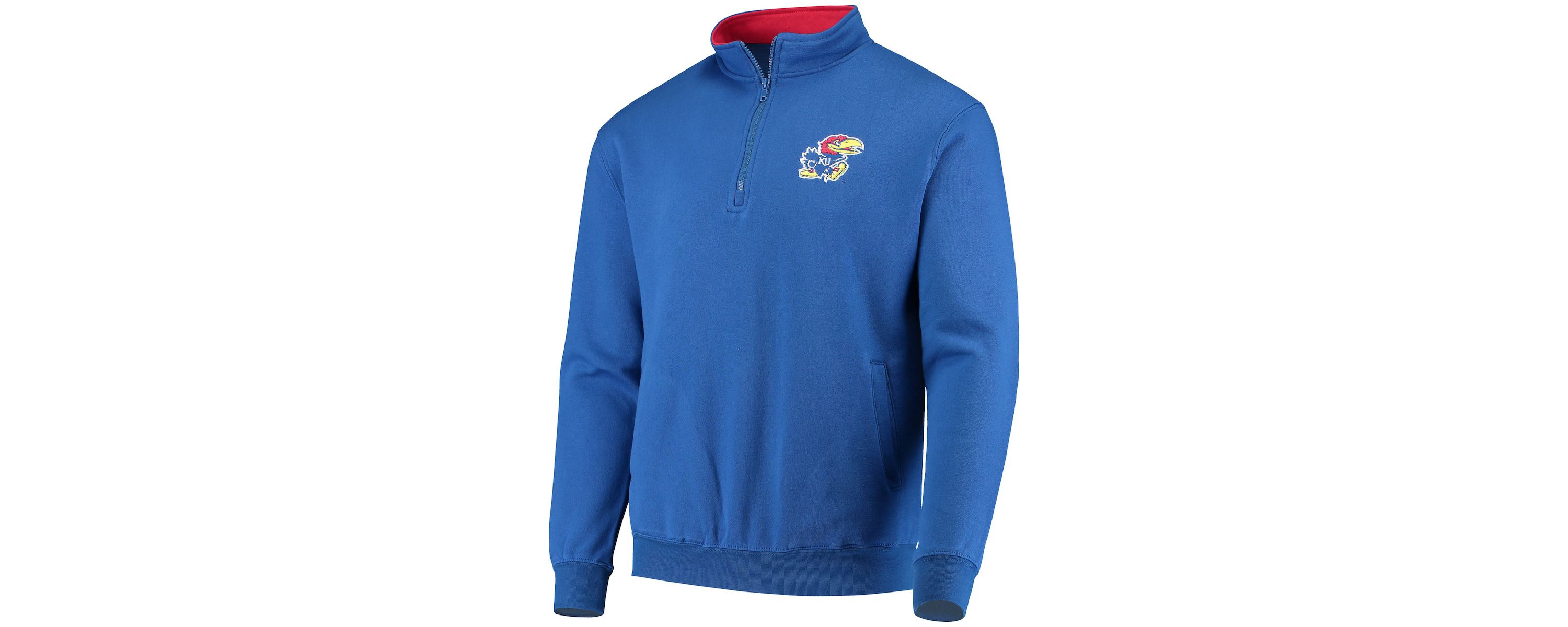 NCAA Kansas Jayhawks Tortugas Logo Quarter-Zip Jacket