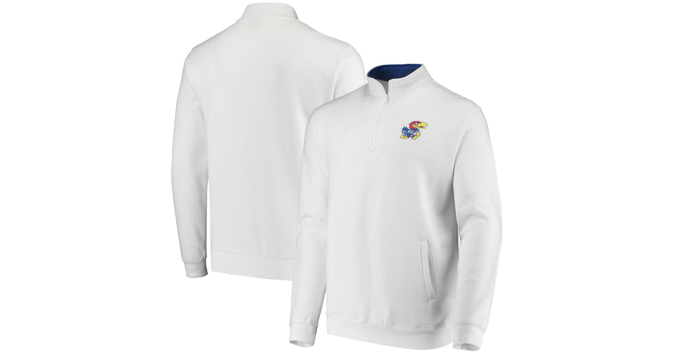 NCAA Kansas Jayhawks Tortugas Logo Quarter-Zip Jacket