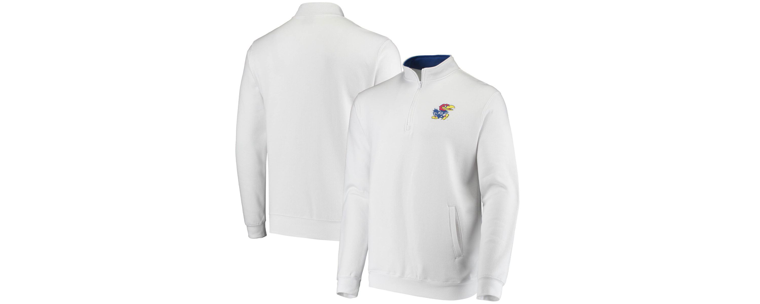 NCAA Kansas Jayhawks Tortugas Logo Quarter-Zip Jacket