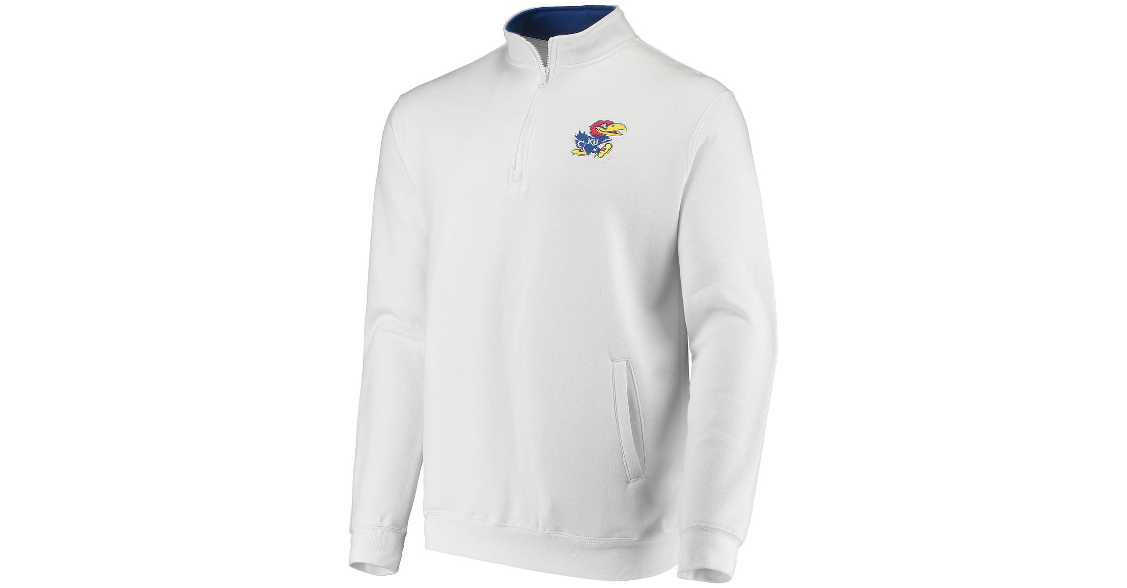 NCAA Kansas Jayhawks Tortugas Logo Quarter-Zip Jacket