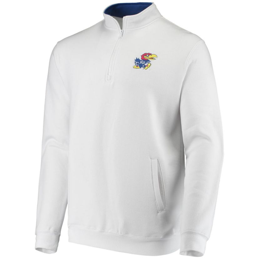 NCAA Kansas Jayhawks Tortugas Logo Quarter-Zip Jacket