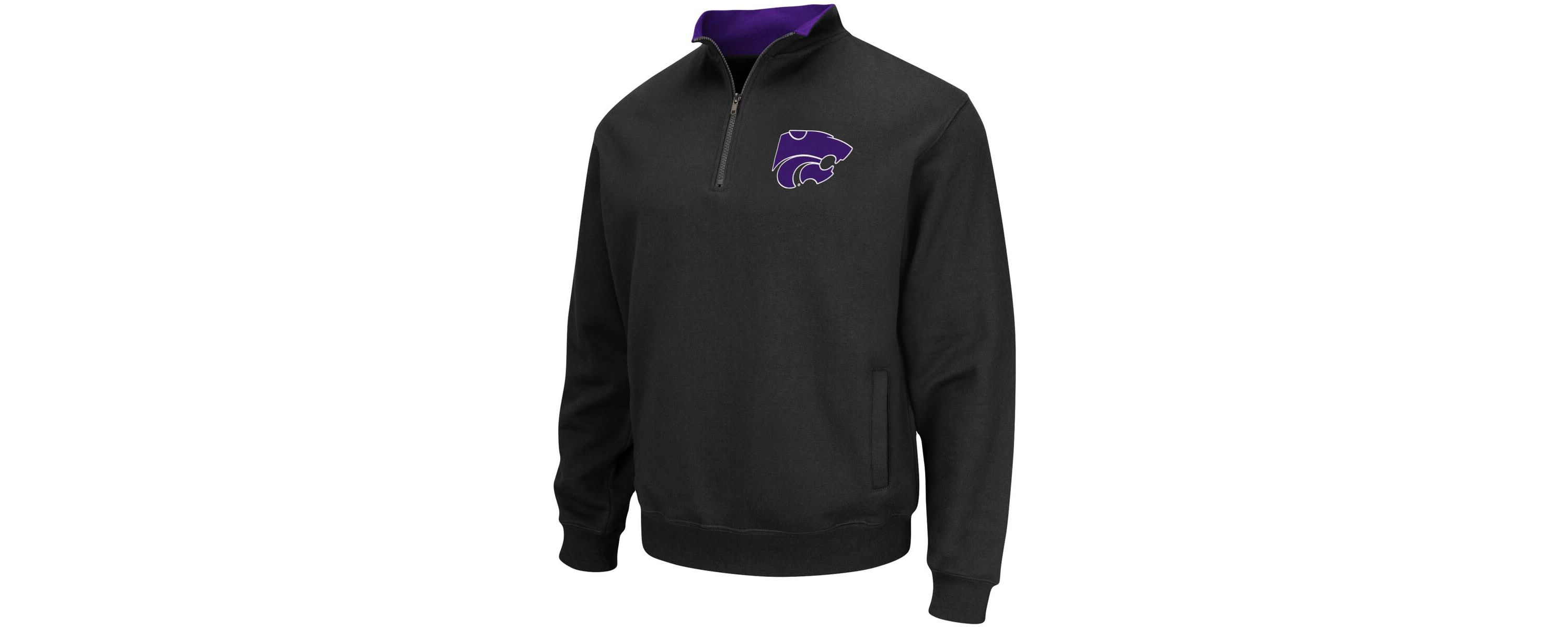 NCAA Kansas State Wildcats Tortugas Logo Quarter-Zip Jacket