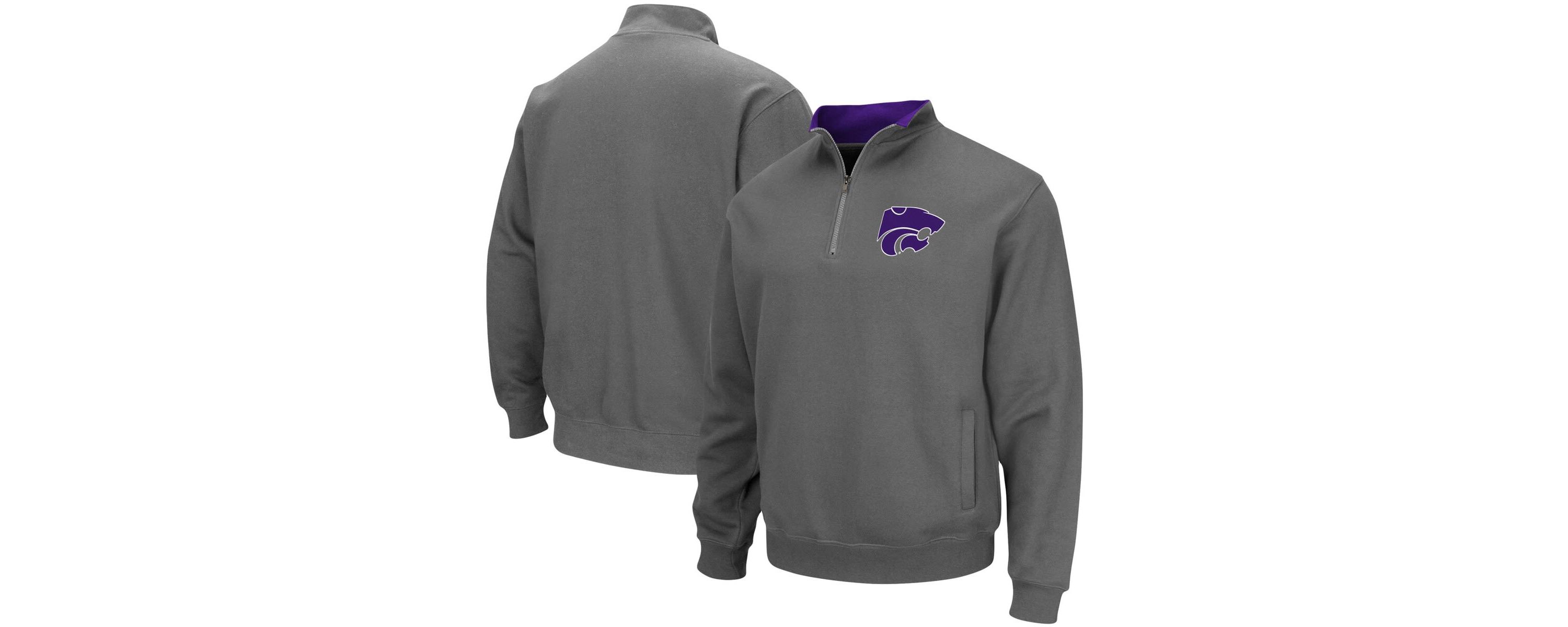 NCAA Kansas State Wildcats Tortugas Logo Quarter-Zip Jacket