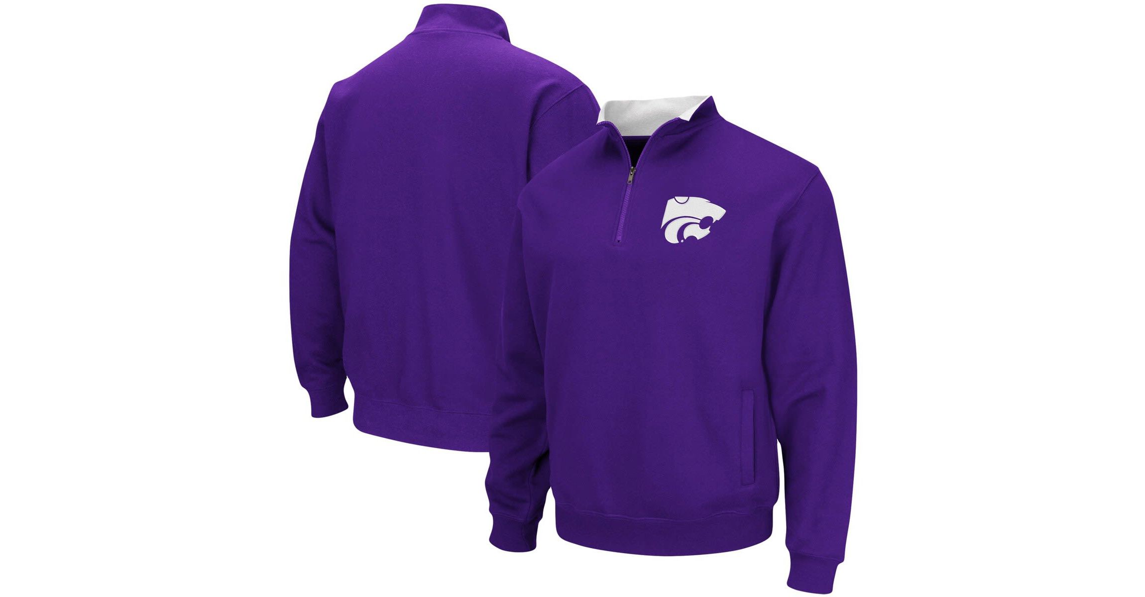 NCAA Kansas State Wildcats Tortugas Logo Quarter-Zip Jacket