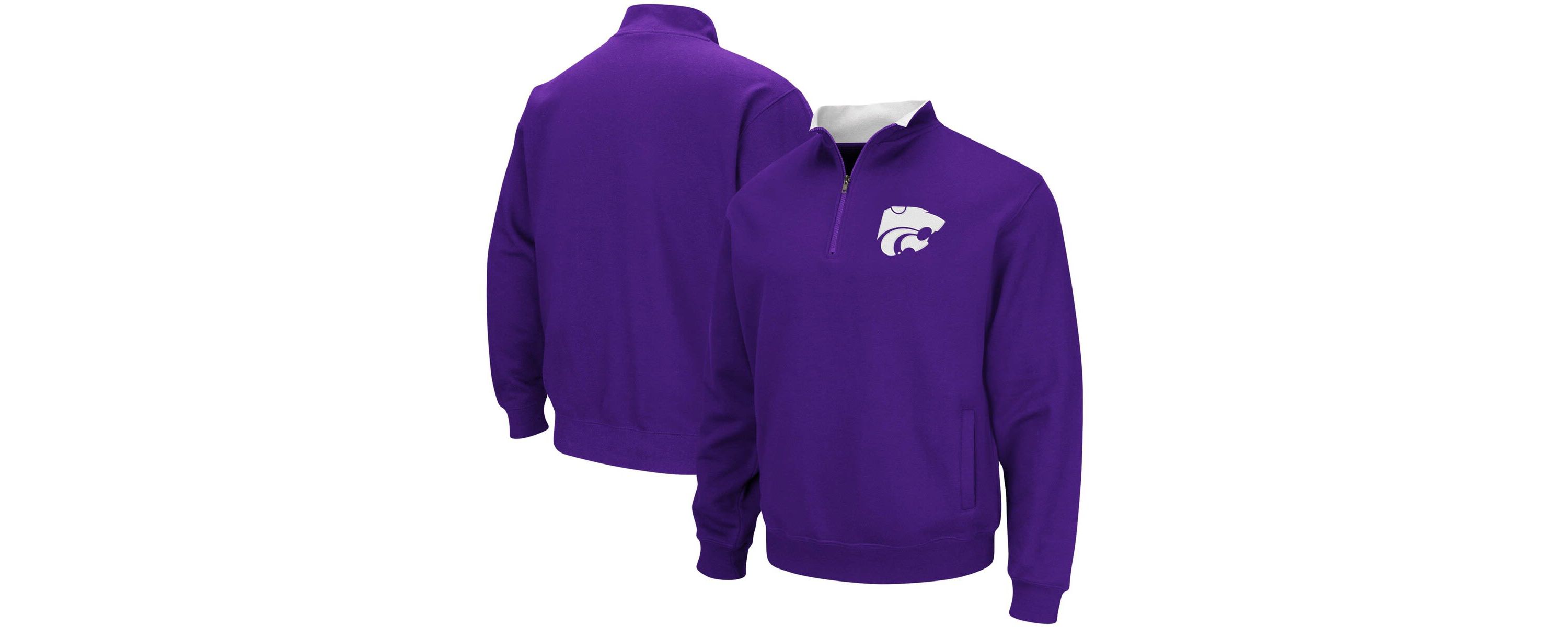NCAA Kansas State Wildcats Tortugas Logo Quarter-Zip Jacket