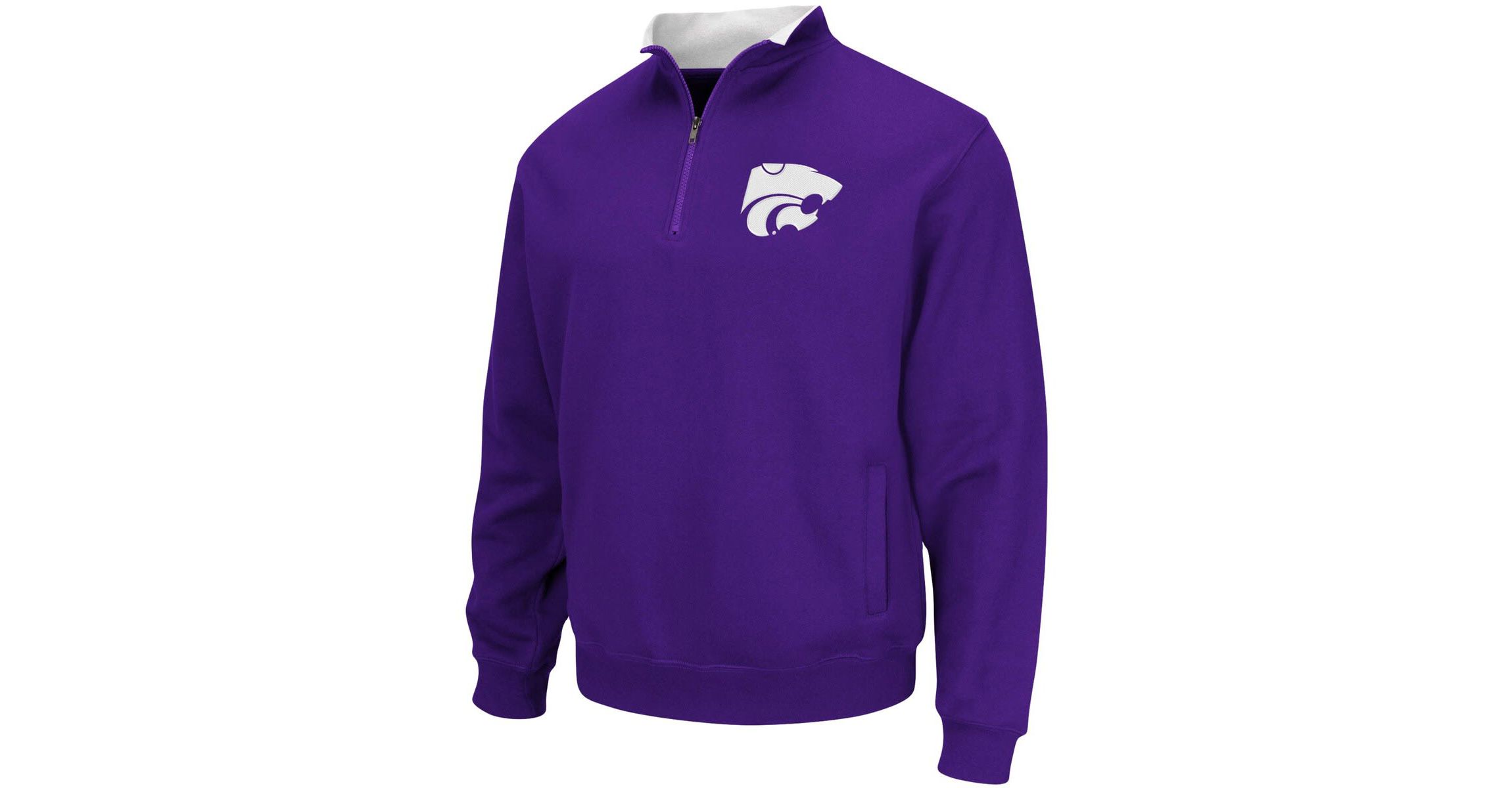 NCAA Kansas State Wildcats Tortugas Logo Quarter-Zip Jacket