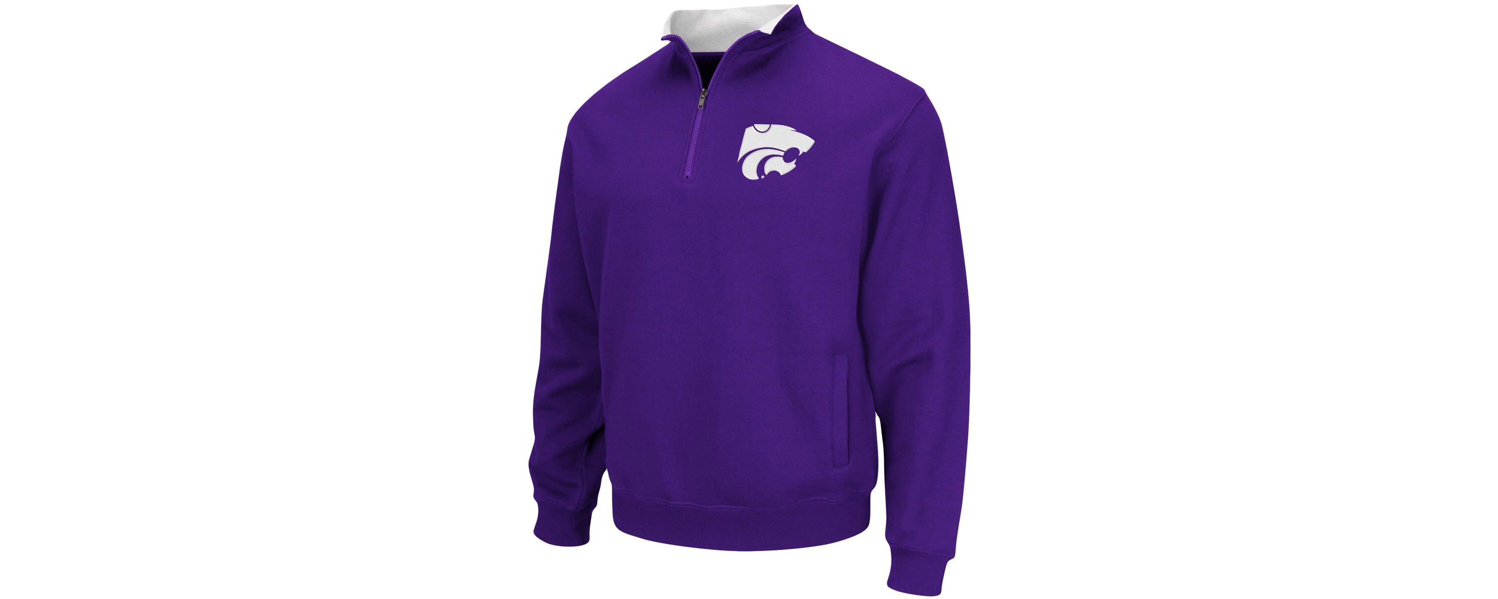 NCAA Kansas State Wildcats Tortugas Logo Quarter-Zip Jacket