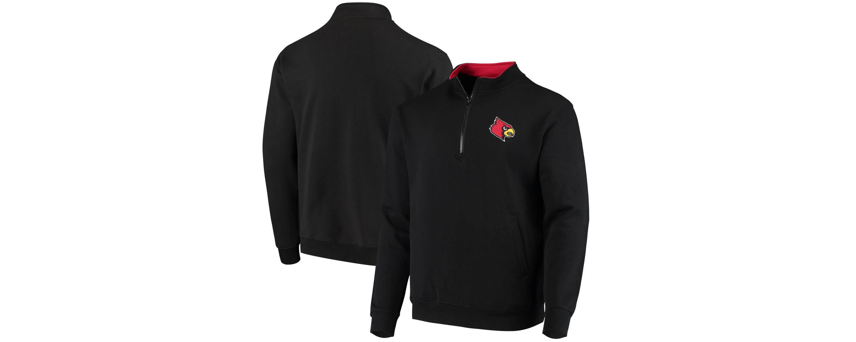 NCAA Louisville Cardinals Tortugas Logo Quarter-Zip Jacket