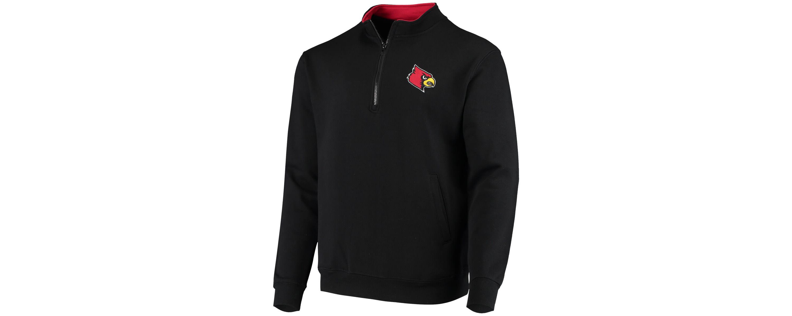 NCAA Louisville Cardinals Tortugas Logo Quarter-Zip Jacket