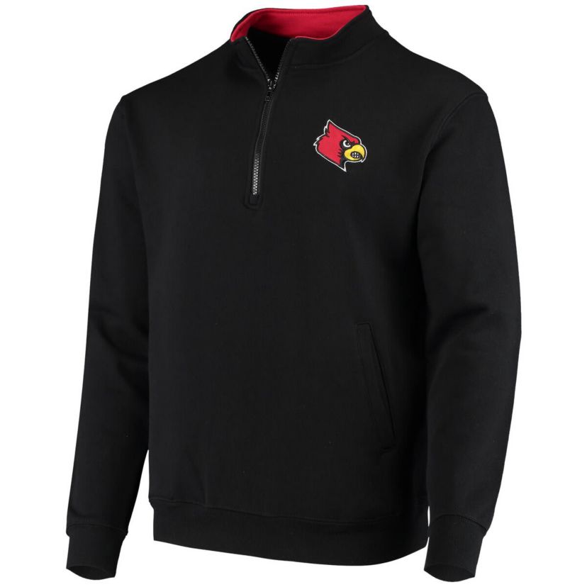 NCAA Louisville Cardinals Tortugas Logo Quarter-Zip Jacket