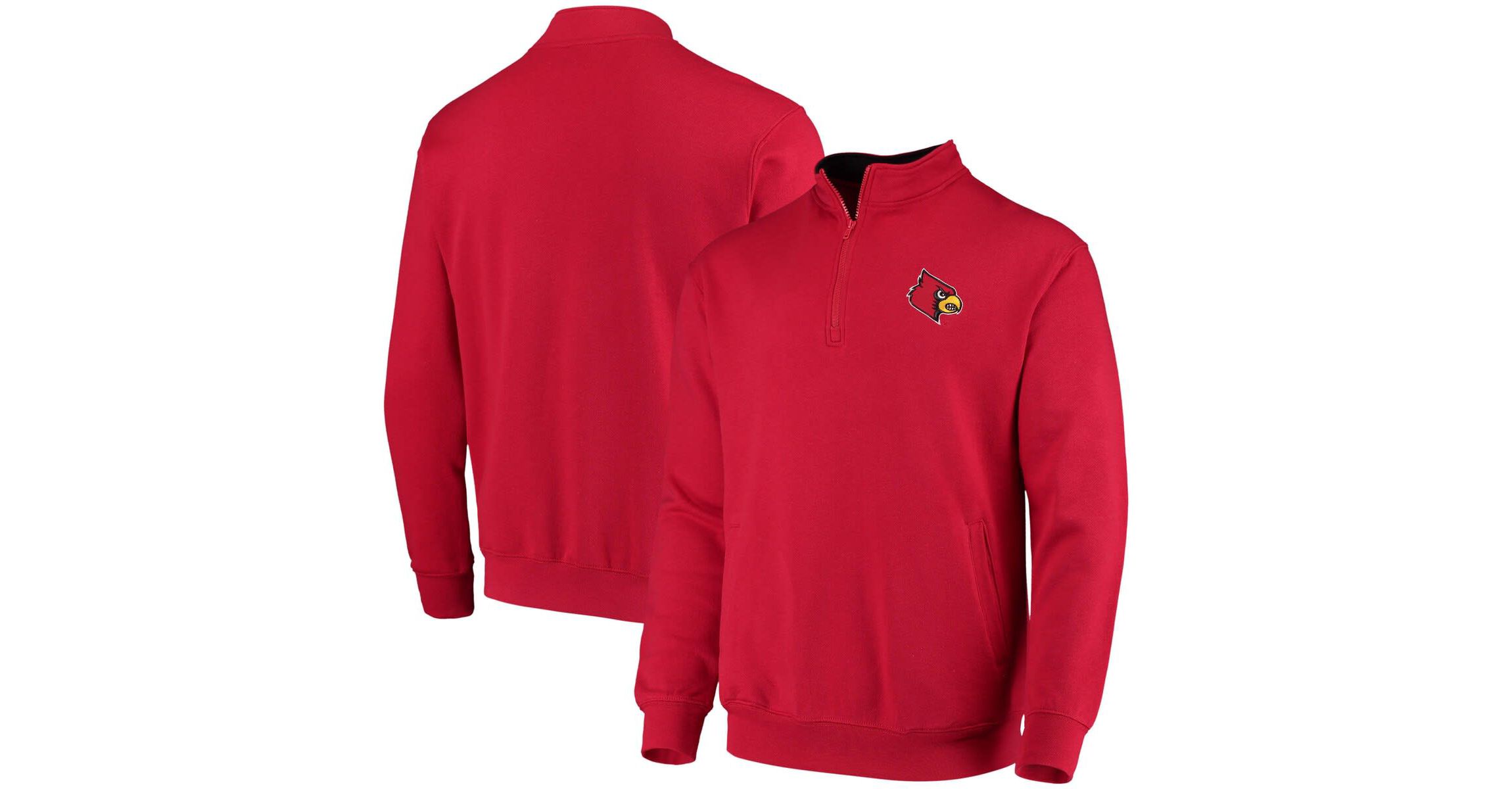 NCAA Louisville Cardinals Tortugas Logo Quarter-Zip Jacket