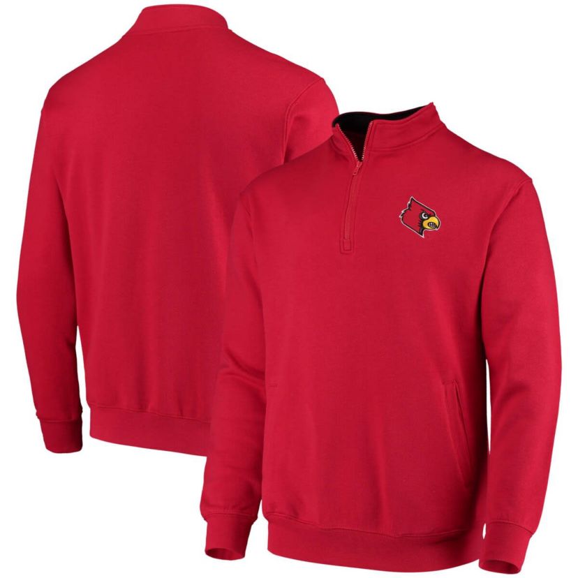 NCAA Louisville Cardinals Tortugas Logo Quarter-Zip Jacket