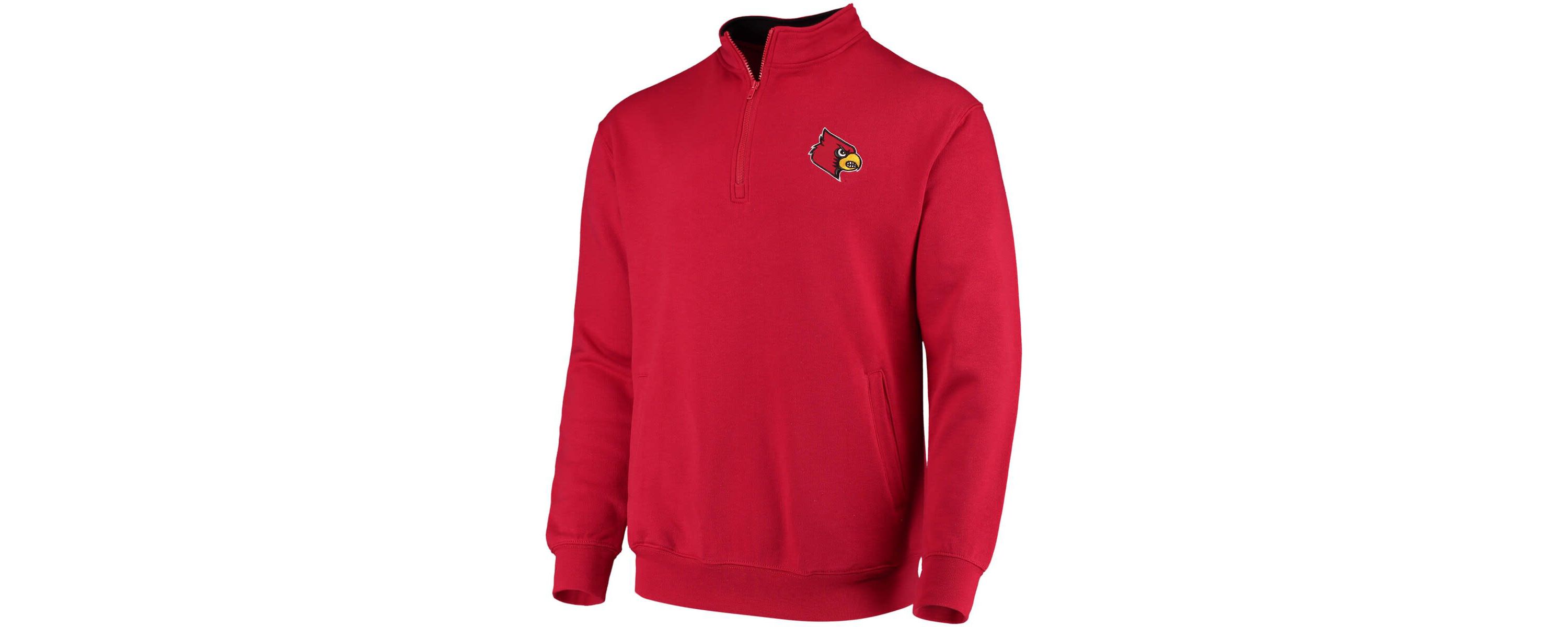 NCAA Louisville Cardinals Tortugas Logo Quarter-Zip Jacket