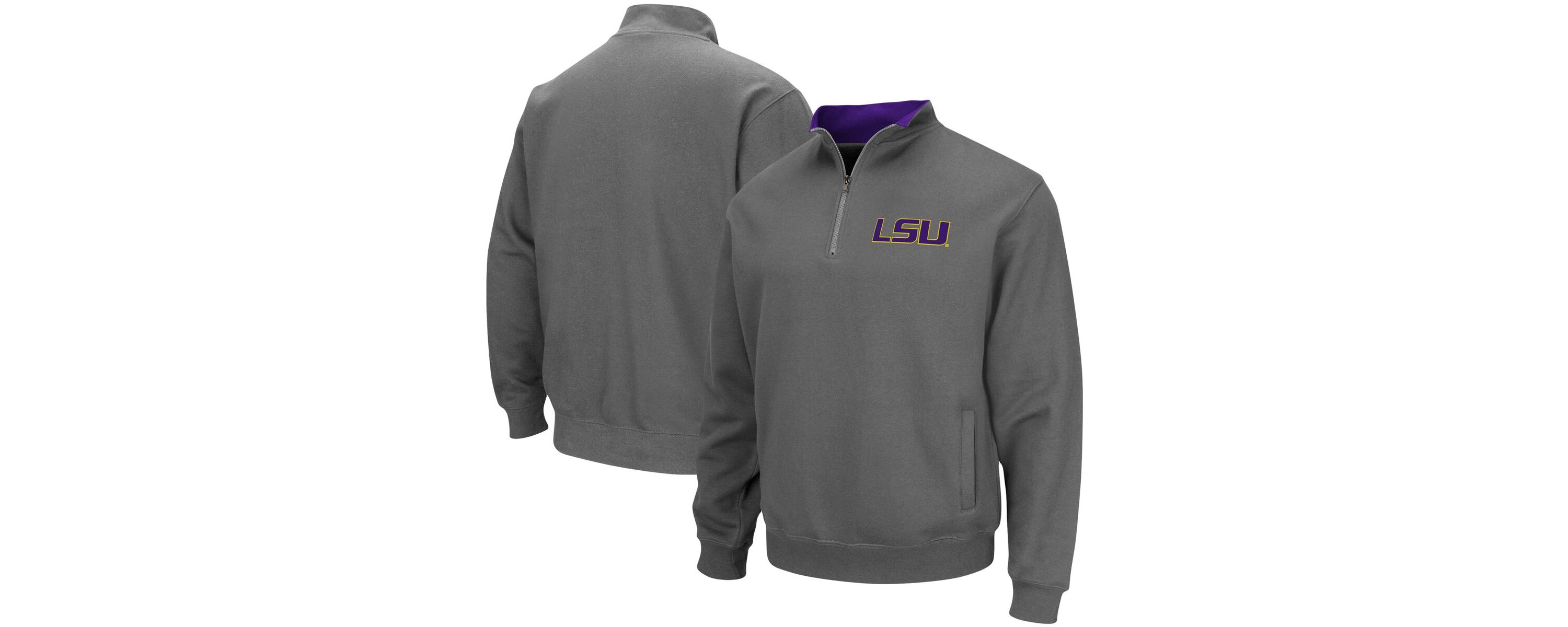 NCAA LSU Tigers Tortugas Logo Quarter-Zip Jacket