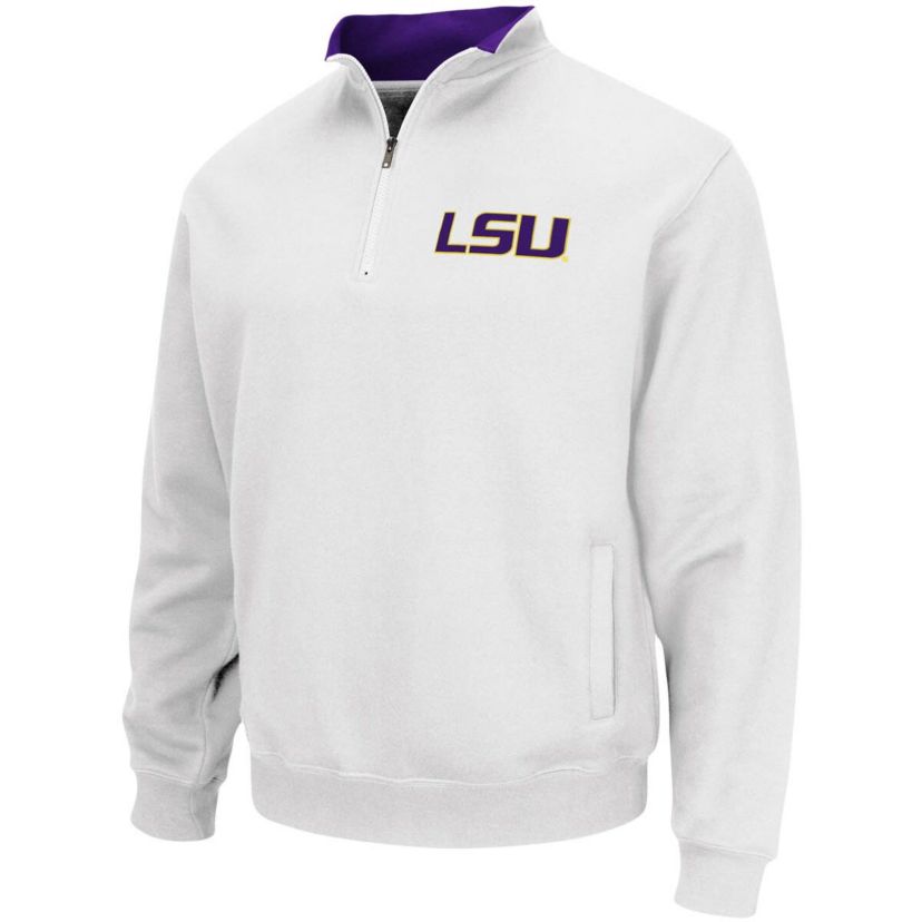 NCAA LSU Tigers Tortugas Logo Quarter-Zip Pullover Jacket