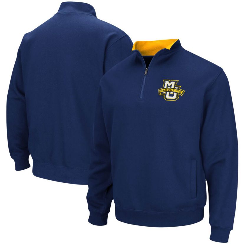 NCAA Marquette Golden Eagles Tortugas Logo Quarter-Zip Jacket