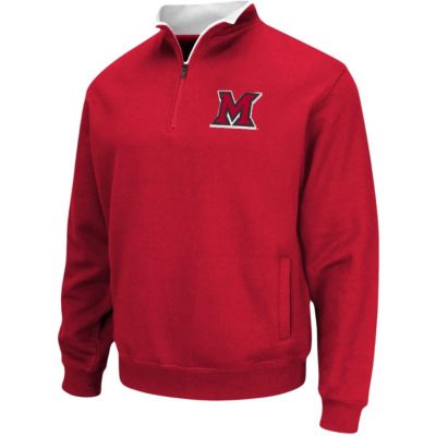 Miami (OH) RedHawks NCAA University Tortugas Logo Quarter-Zip Jacket