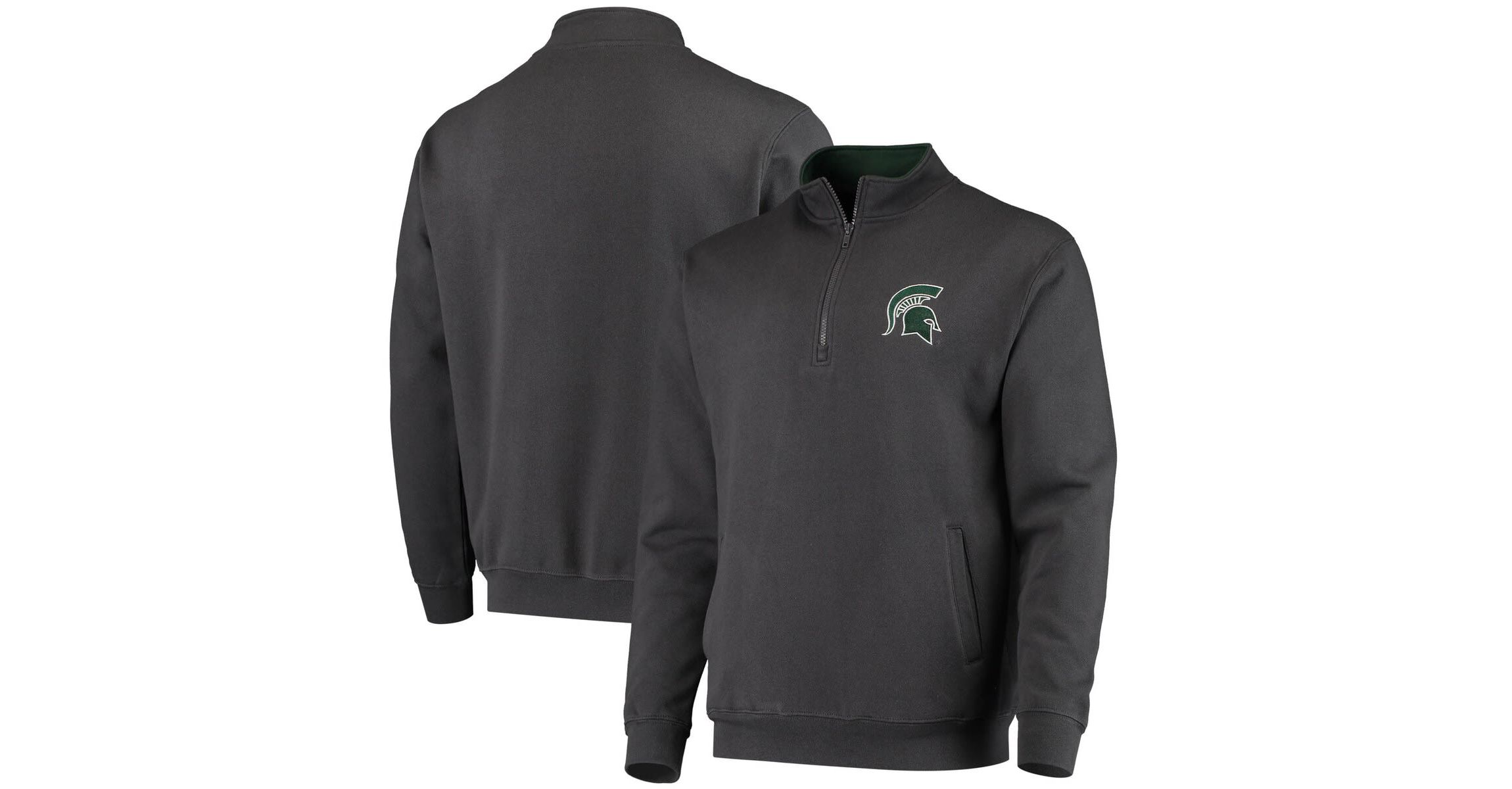 NCAA Michigan State Spartans Tortugas Logo Quarter-Zip Jacket