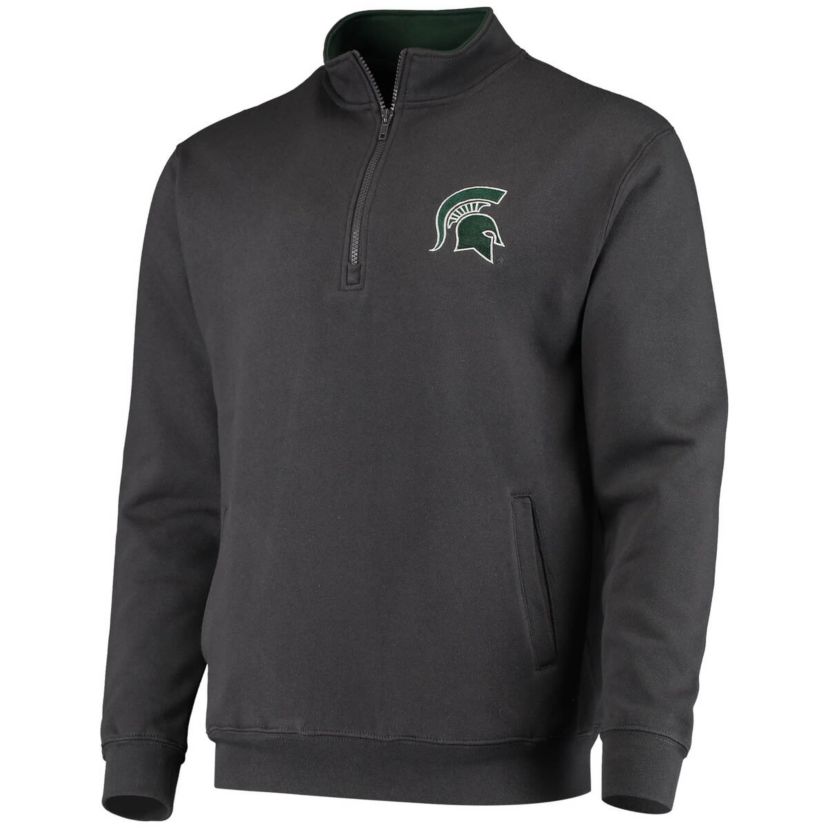 NCAA Michigan State Spartans Tortugas Logo Quarter-Zip Jacket