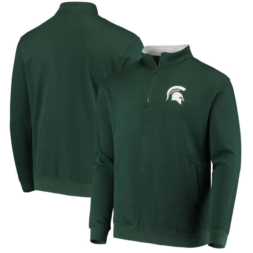 NCAA Michigan State Spartans Tortugas Logo Quarter-Zip Jacket