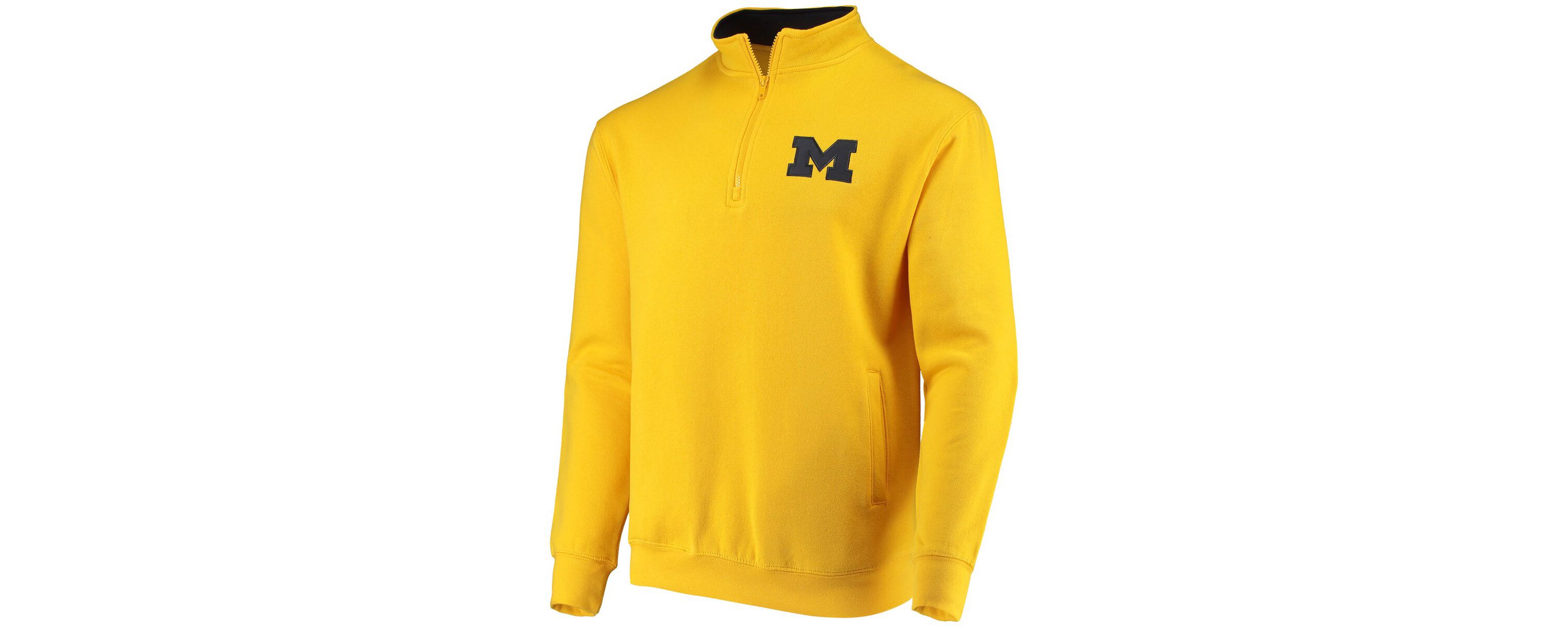 NCAA Michigan Wolverines Tortugas Logo Quarter-Zip Jacket