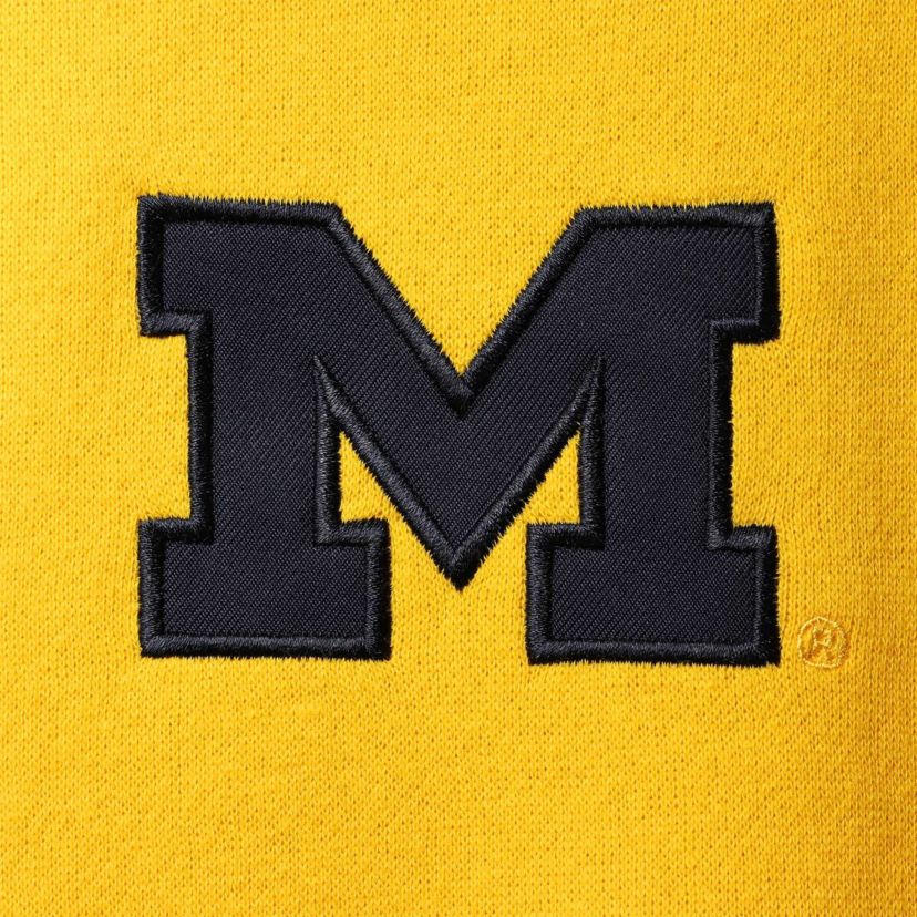 NCAA Michigan Wolverines Tortugas Logo Quarter-Zip Jacket