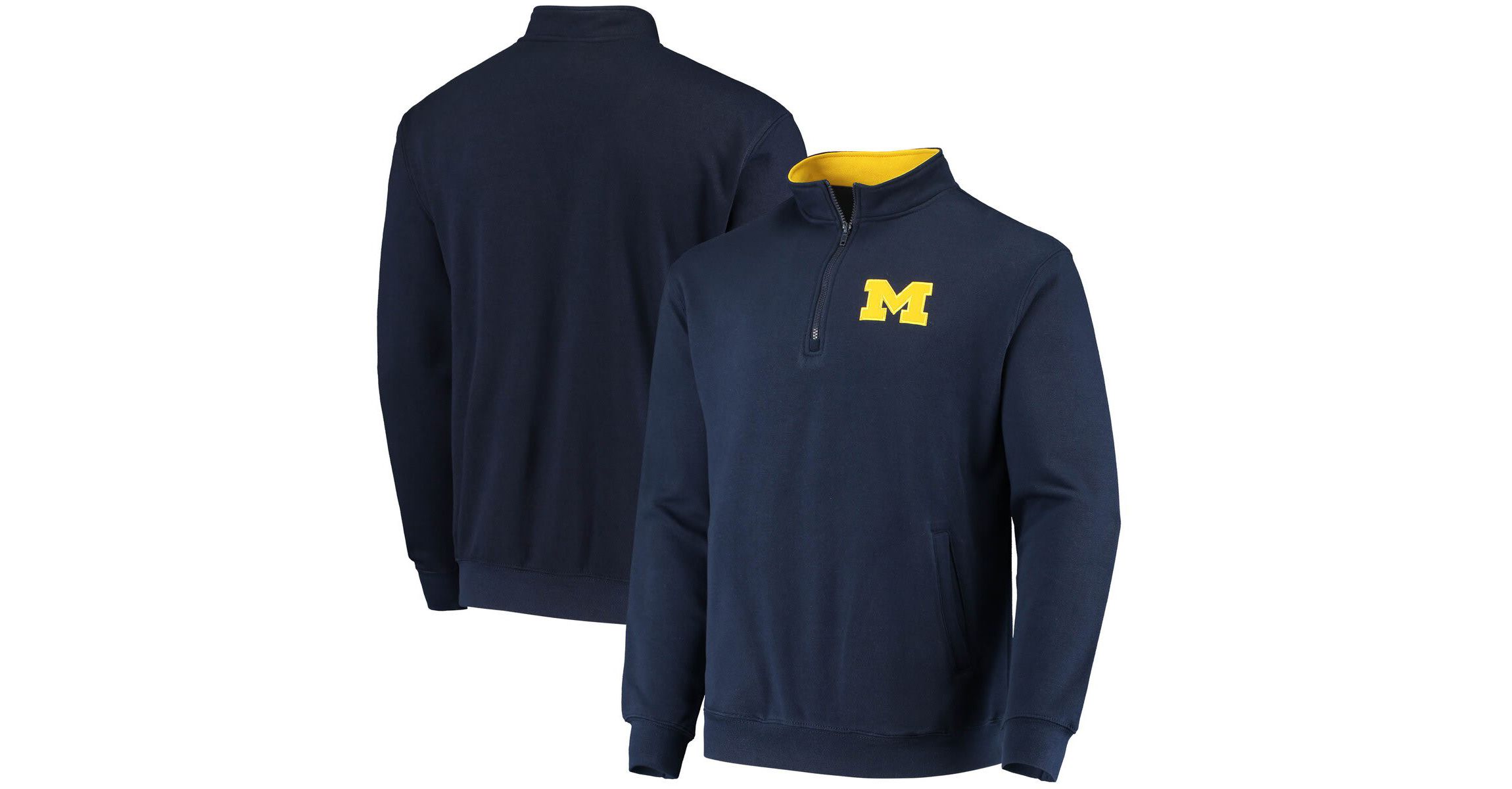 NCAA Michigan Wolverines Tortugas Logo Quarter-Zip Jacket