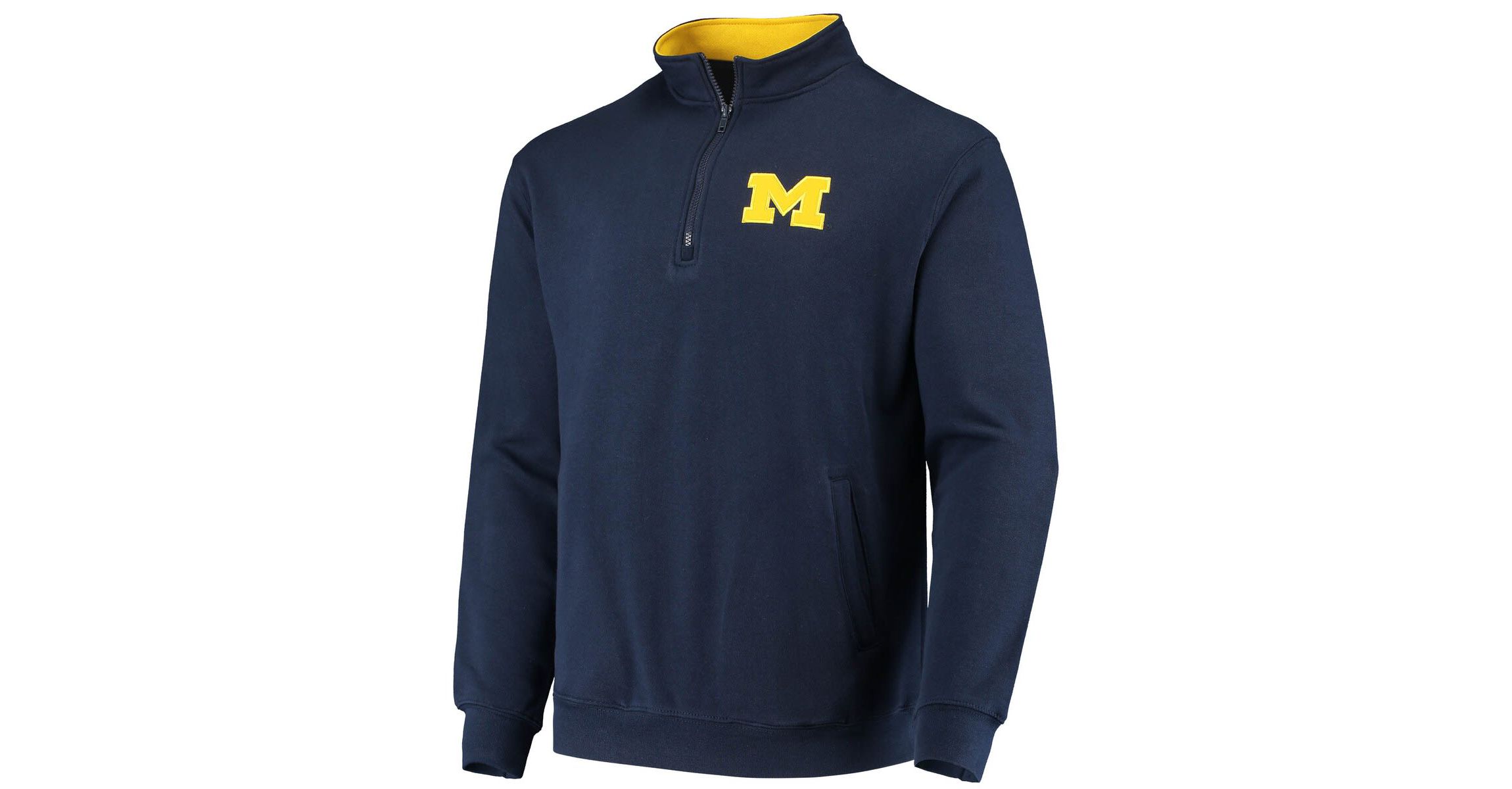NCAA Michigan Wolverines Tortugas Logo Quarter-Zip Jacket