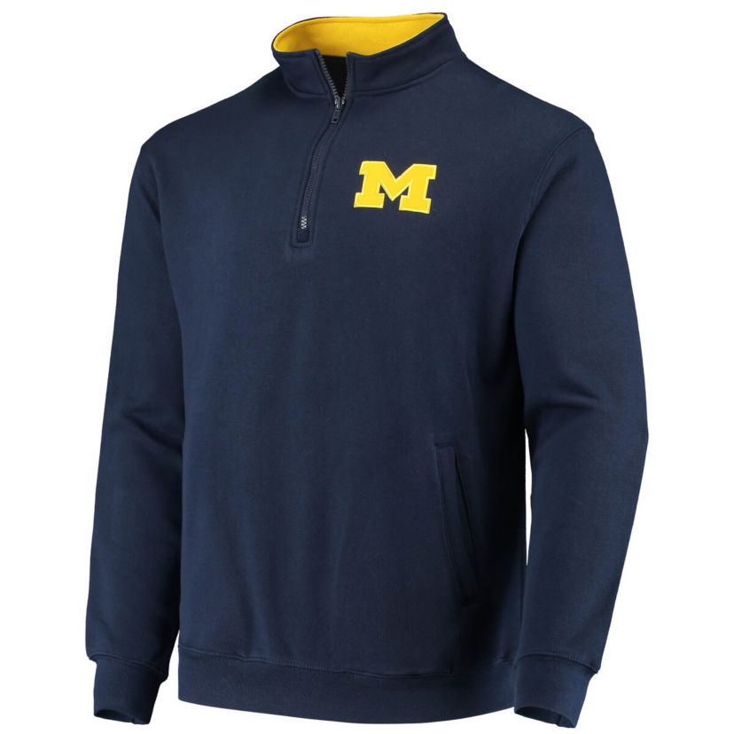 NCAA Michigan Wolverines Tortugas Logo Quarter-Zip Jacket