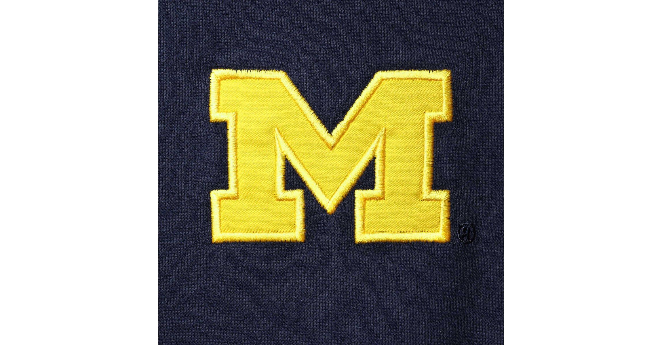 NCAA Michigan Wolverines Tortugas Logo Quarter-Zip Jacket