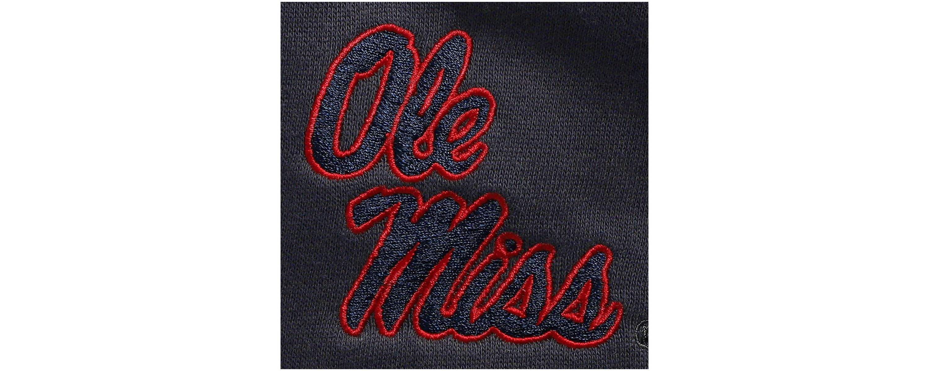 NCAA Ole Miss Rebels Tortugas Logo Quarter-Zip Jacket