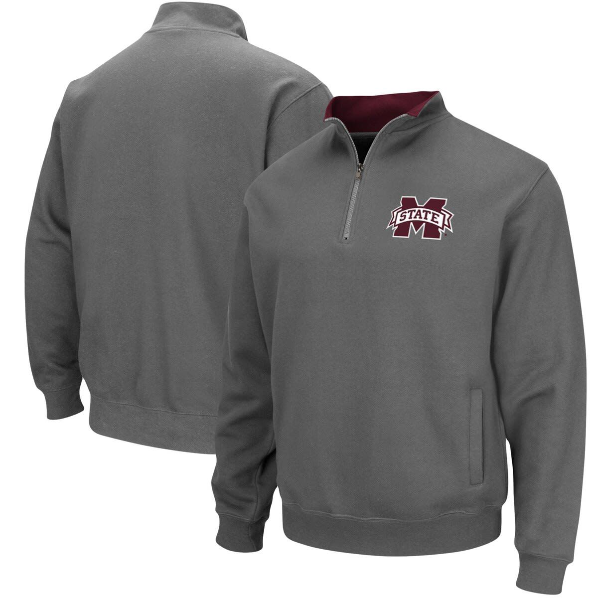 NCAA Mississippi State Bulldogs Tortugas Logo Quarter-Zip Jacket