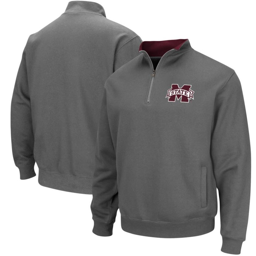 NCAA Mississippi State Bulldogs Tortugas Logo Quarter-Zip Jacket