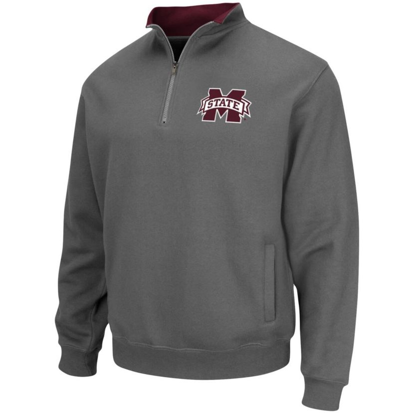 NCAA Mississippi State Bulldogs Tortugas Logo Quarter-Zip Jacket