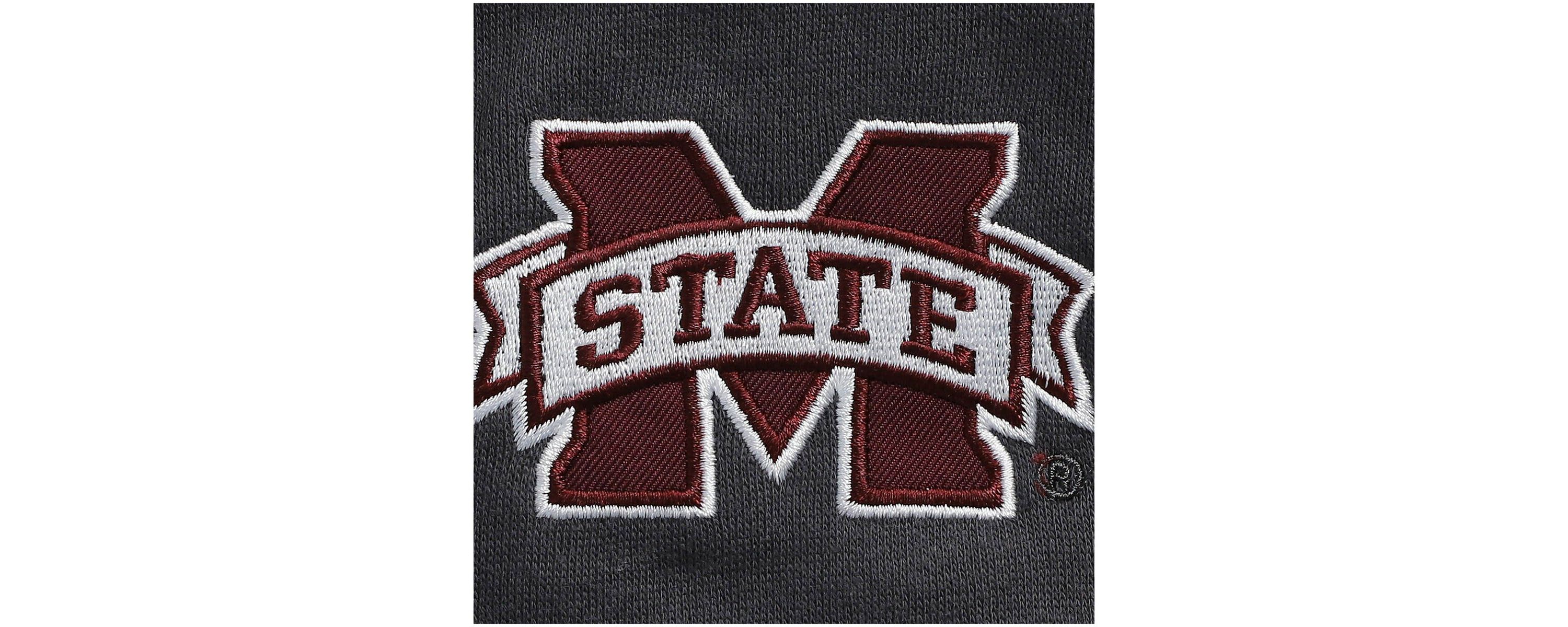NCAA Mississippi State Bulldogs Tortugas Logo Quarter-Zip Jacket