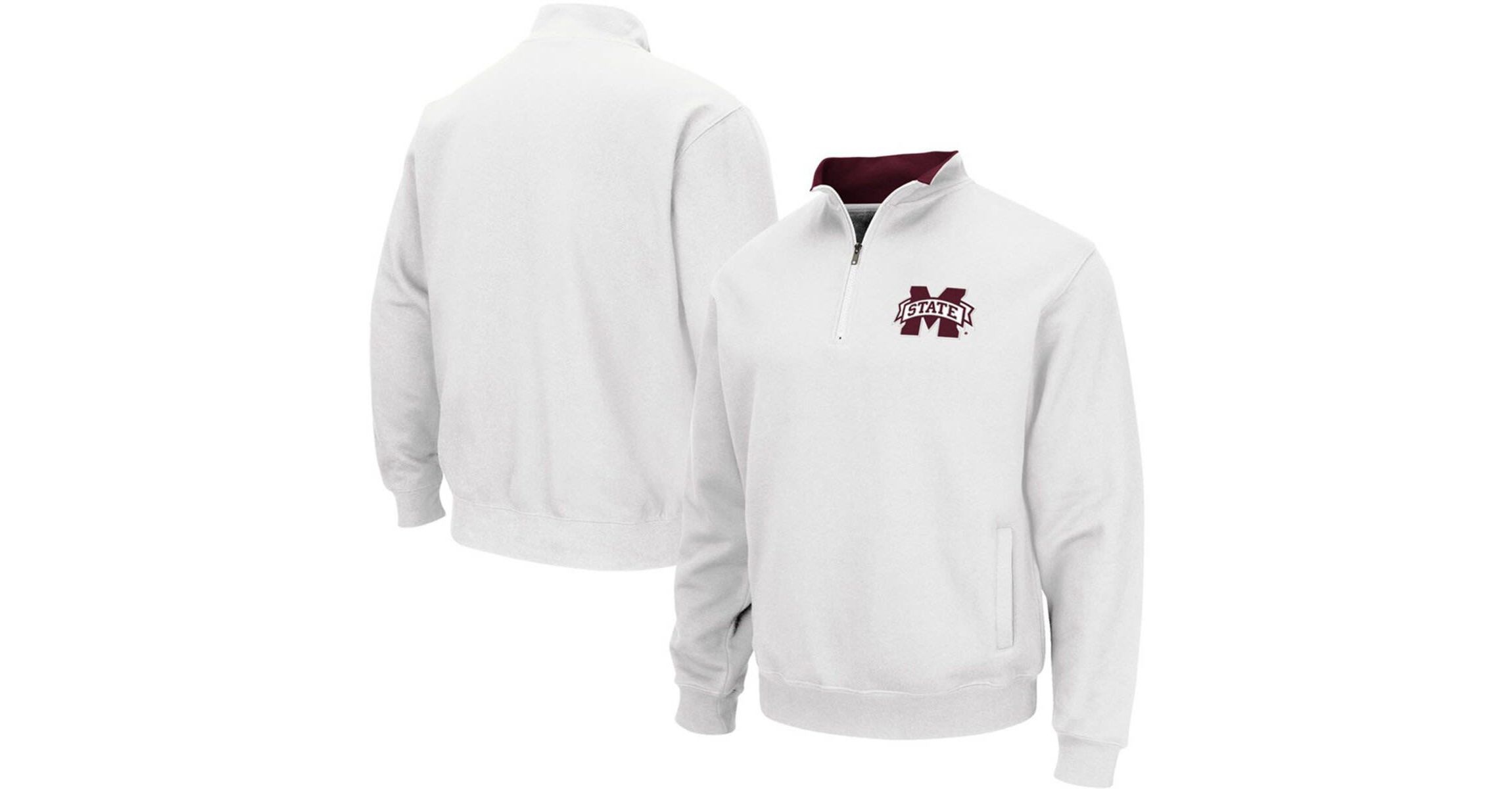 NCAA Mississippi State Bulldogs Tortugas Logo Quarter-Zip Jacket