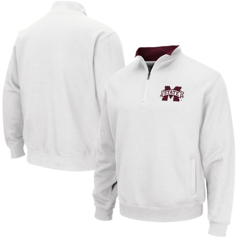 NCAA Mississippi State Bulldogs Tortugas Logo Quarter-Zip Jacket