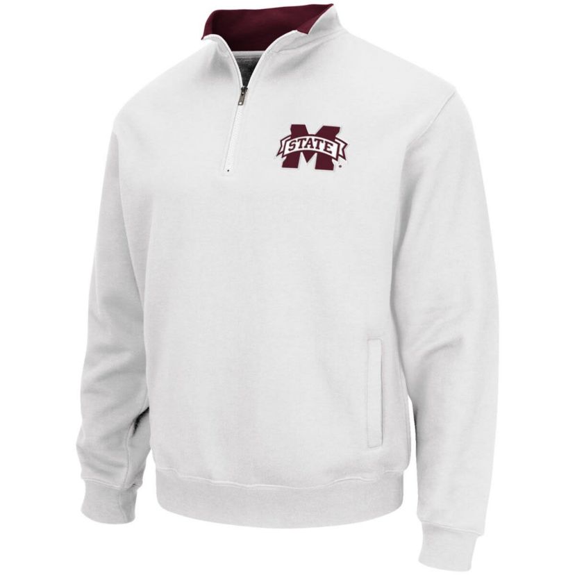 NCAA Mississippi State Bulldogs Tortugas Logo Quarter-Zip Jacket