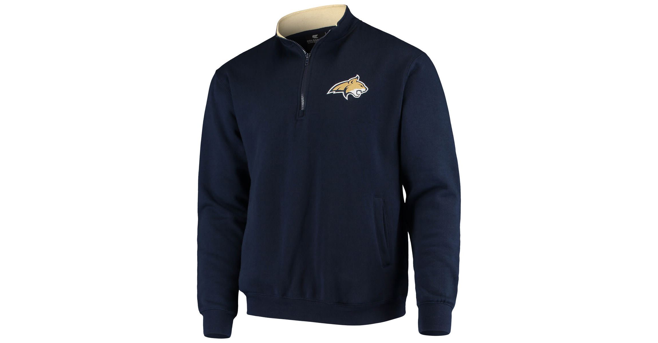 NCAA Montana State Bobcats Tortugas Logo Quarter-Zip Jacket