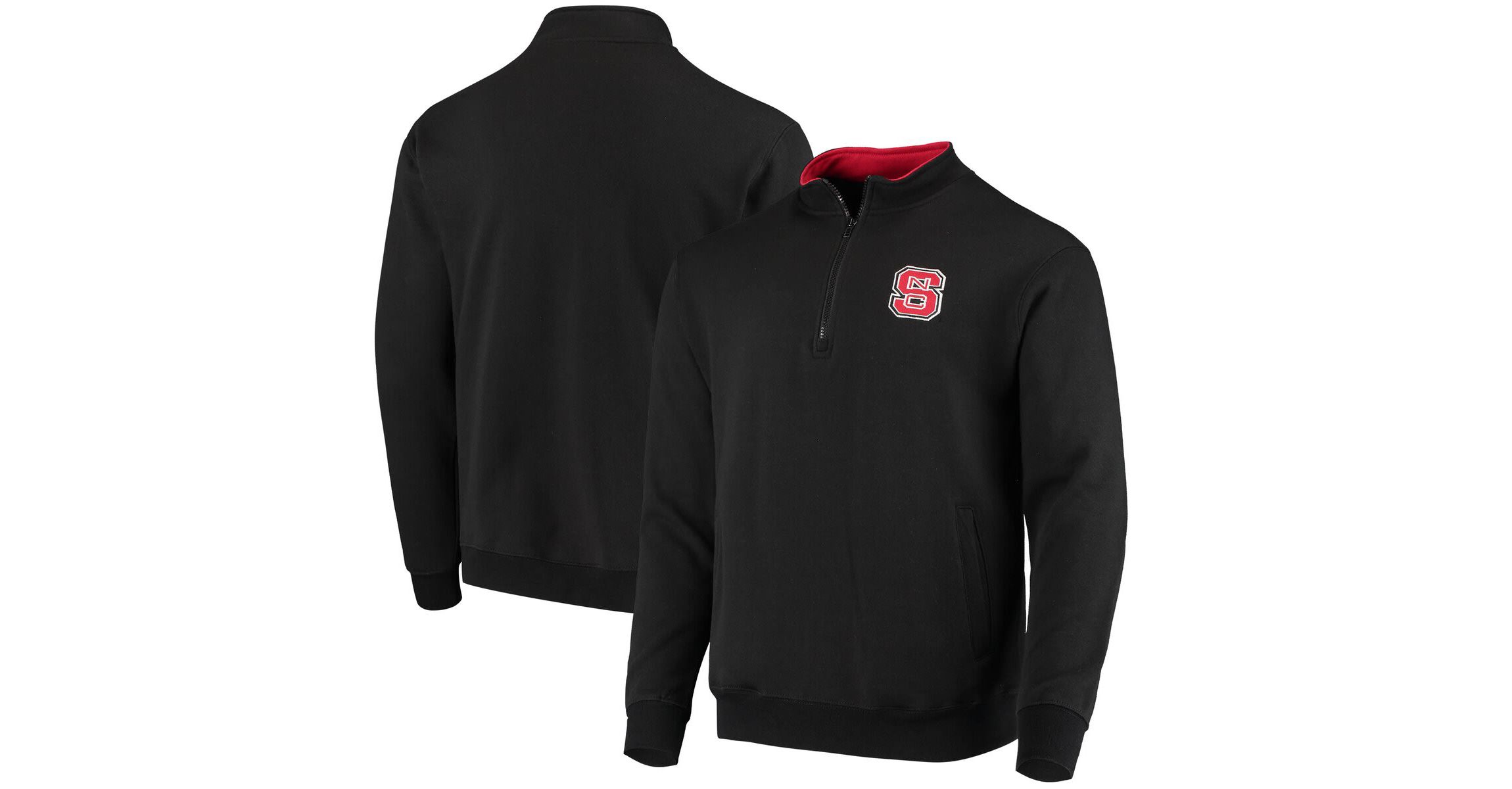 NCAA NC State Wolfpack Tortugas Logo Quarter-Zip Jacket