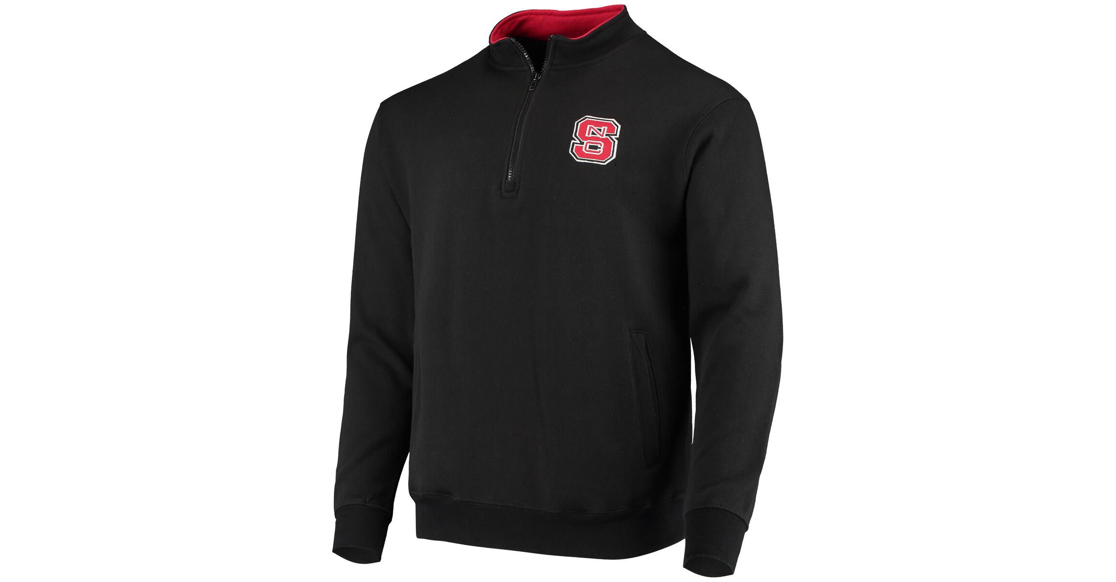 NCAA NC State Wolfpack Tortugas Logo Quarter-Zip Jacket